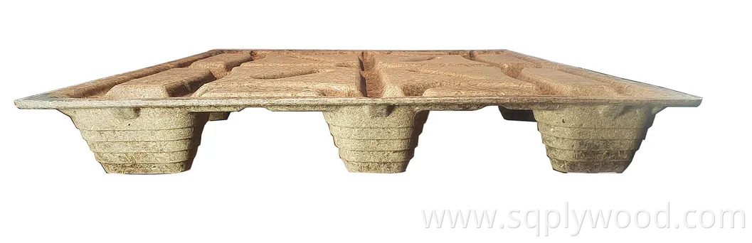 Fumigation-Free Nestable Compressed Wood Pallet